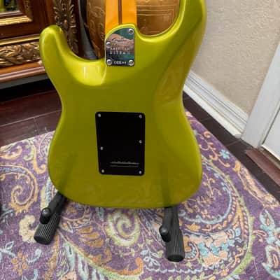 Fender American Ultra II Stratocaster HSS 2024 - Solar Flare with Ebony Fretboard - UNUSED-UNREGISTERED-MIINT! image 4