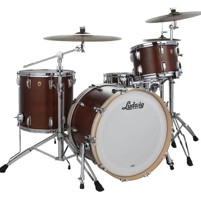 Ludwig *Pre-Order* Legacy Mahogany Vintage Mahogany Pro Beat 14x24_9x13_16x16 BOP Drums Shell Pack | Special Order | Authorized Dealer image 1
