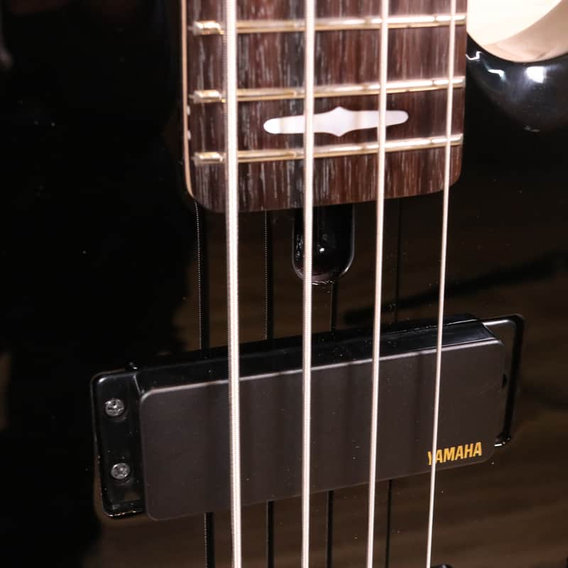 Yamaha TRB1004J 4-String Electric Bass, Gloss Black | Reverb