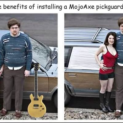 MojoAxe 5-ply Pickguard for 2015 Gibson USA Double Cut Les Paul Special, DC Doublecut image 4