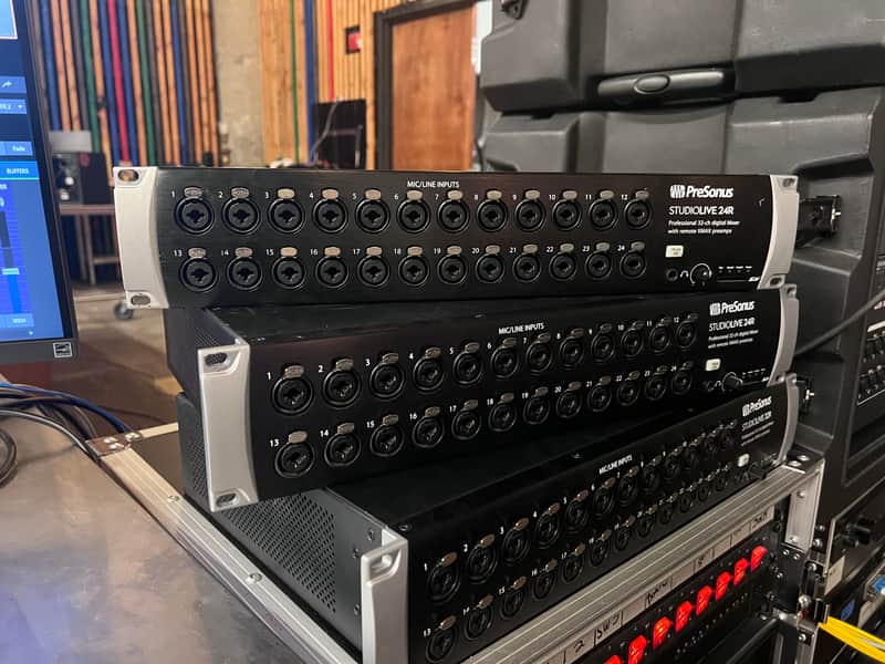 PreSonus StudioLive 24R Series III Rack Mixer / AVB Stagebox – Tested – Excellent Condition image 1