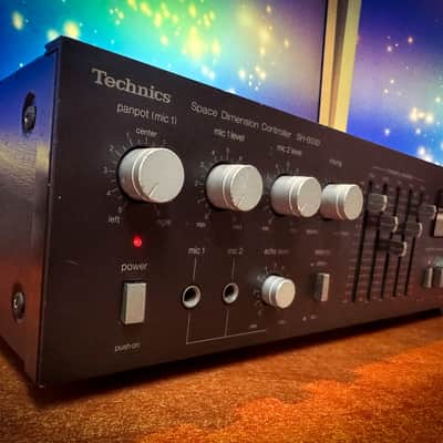 TECHNICS SH-8030 SPACE DIMENSION 🌈RaRe🌈 Stereo EQ Phono Preamp DSP Effect image 2