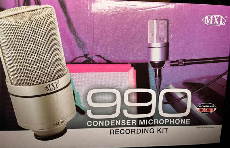 MXL 990 Condenser Microphone Recording Kit image 1
