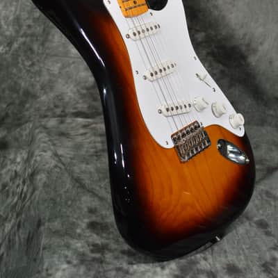 Fender 70th Anniversary American Vintage II 1954 Reissue Stratocaster Sunburst w Tweed Case & FAST Same Day Shipping image 10