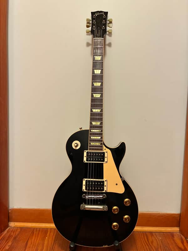 2002 Gibson Les Paul Classic Ebony Monster Player image 1