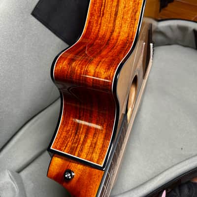 Kepma F2 Solid Top Acoustic Guitar with gig bag image 15