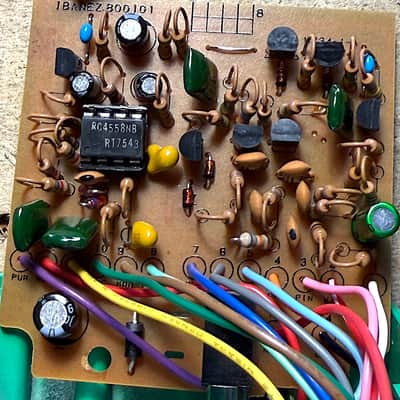 TS808 Reissue Upgraded to original 1980 Specs with an NOS Raytheon 1975 RC4558 IC, Power Jack Adapter image 5