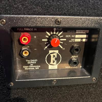 Eden Amplification 115-XLT 1998 - Black image 5