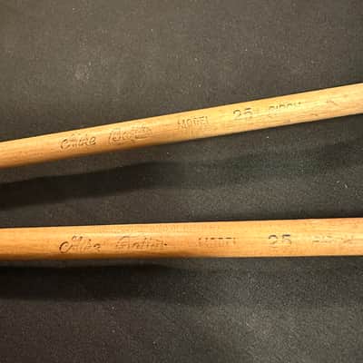 Mike Balter 25B, B25B Pro Vibe Mallets, RE-WRAPPED with Black Cord, Jazz Mallets, Birch, 1 Pair-Very Good image 2