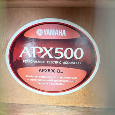 Yamaha APX500BL Akustik - Black image 6