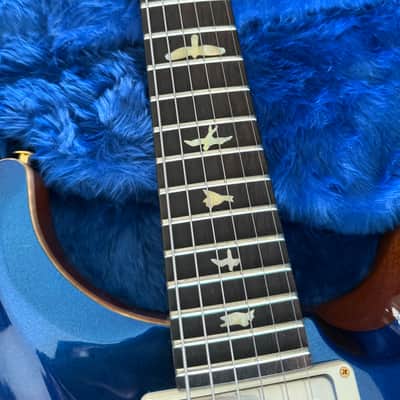 PRS DGT David Grissom Signature Wood Library - Royal Blue Metallic image 10