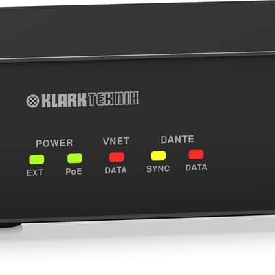 Klark Teknik VNET2-DANTE BRIDGE Connection Bridge For Dante Sources (DEMO) image 2