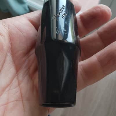 Rare Pomarico bass saxophone hard rubber mouthpiece, hadmade in Italy. image 4
