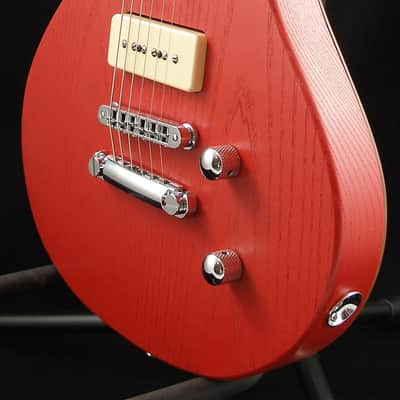 Crimson Guitars One Series PAF 2016 Crimson Red Single Cutaway P90s image 5