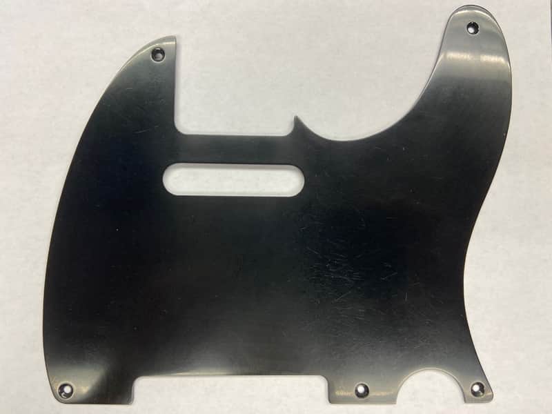 Telecaster tele style vintage Bakelite pickguard 5 hole nitro lacquered 2022 Black image 1