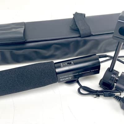 Sony ECM-K100 Electret Condenser Video Camera Microphone Full set with case image 2