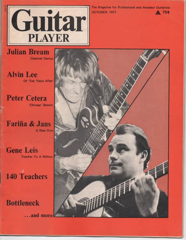 Guitar Player- Magazine, October 1971 image 1