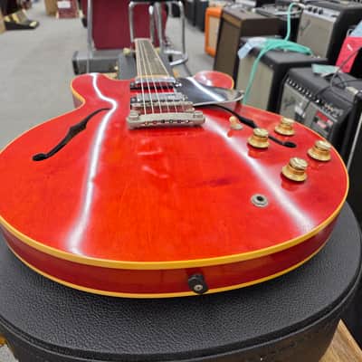 Gibson ES-333 with Case 2002 - Cherry image 10