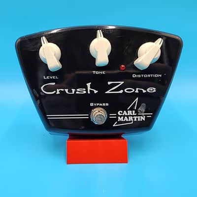 Rare Carl Martin Crush Zone Distortion Guitar Effect Pedal Bass Overdrive Gain image 1