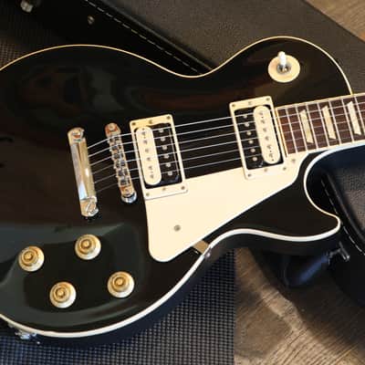 2013 Gibson Les Paul Traditional Pro II Electric Guitar Black Ebony + OHSC image 2