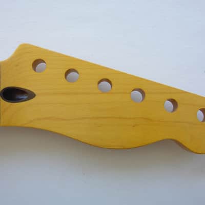 TELECASTER Neck-1 11/16ths (43mm)Nut Width /MOP / 22 Med Jumbo Frets /Rosewood Insert, w/Warmoth Bone Nut (fits Fender TELE image 2