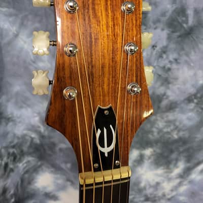 Epiphone Vintage 1972 Epiphone FT-147 Japan K&K Pickup Pro Setup Lightweight Case image 9