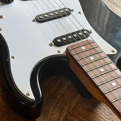 1975 Greco Stratocaster ... Khruangbin Mark Speer WIRING + NYLON Saddles + FLAME MAPLE NECK + Unique TREM claw see trough! (MADE IN JAPAN Lawsuit Era + Gigbag) ... Matsumoku Built – Pre-Serial Vintage image 19