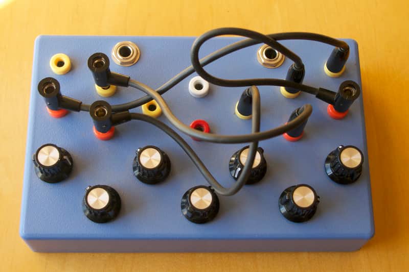 Flower Electronics LIttle Boy Blue Analog Synth image 1