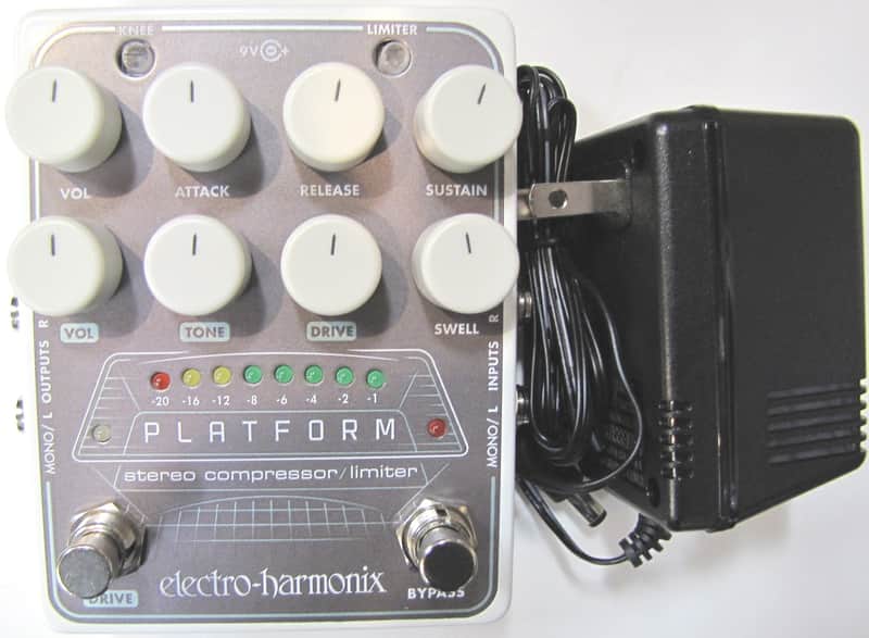 Used Electro-Harmonix EHX Platform Stereo Compressor/Limiter Guitar Effect Pedal image 1