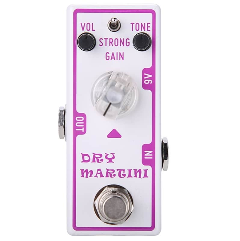 New Tone City Dry Martini Overdrive Mini Guitar Effects Pedal image 1