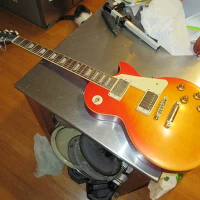 Epiphone Limited Edition 1959 Les Paul Standard - Aged Dark Cherry Burst image 1