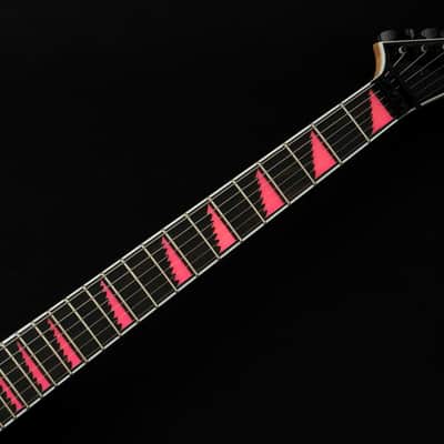 [B-Stock] ESP EDWARDS E-ALEXI PINK SAWTOOTH w/ESP GB-30V -Black with Pink Pin Stripe- #ED1640263 2026 [Made in Japan][Children of Bodom Alexi Laiho] image 4