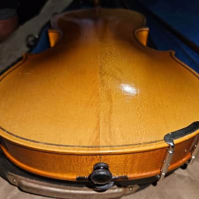 Josef Lorenz Luby (Schonbach) 3/4 Violin, Czech, Glasser bow. Very Good Cond image 15