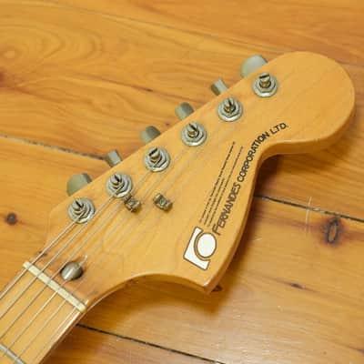 Fernandes Stone Logo FST-70 1970s MIJ Strat Style image 3