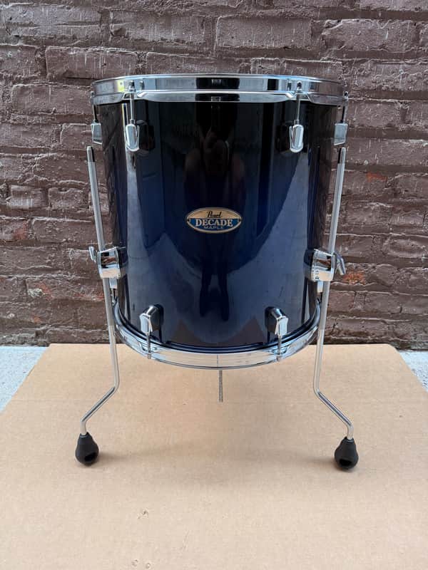 Pearl Decade Maple 14" x 14" Floor Tom – #216 Kobalt Blue – Brand New