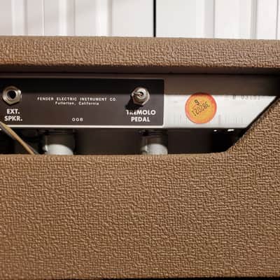 1963 Fender 6G3 Brownface Deluxe image 4