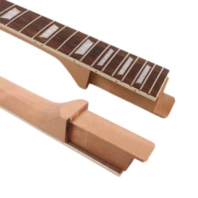 Les Paul/SG Style Set Guitar Neck, Unfinished Mahogany with Rosewood Fretboard image 2