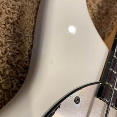 Daion Savage White Electric Bass w/ Original Daion Branded Hardshell Case image 18