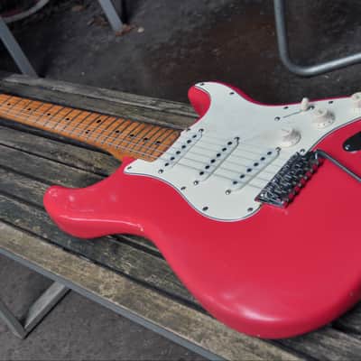 Fender Stratocaster Fullerton 1973 - 1974 Fiesta Red image 2