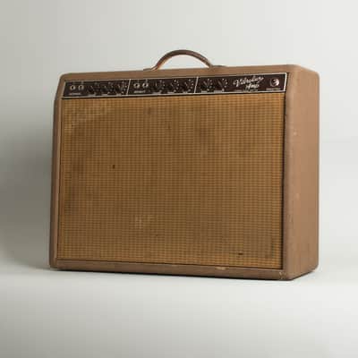 Fender  Vibrolux 6G11A Tube Amplifier (1962), ser. #01935. image 3