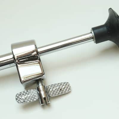 RARE Sonor Telescoping L Arm Cymbal Holder, Teardrop Era, Removable Logo-Embossed Cymbal Seat, NEAR MINT - 1960s / INSPECTED & TESTED image 1
