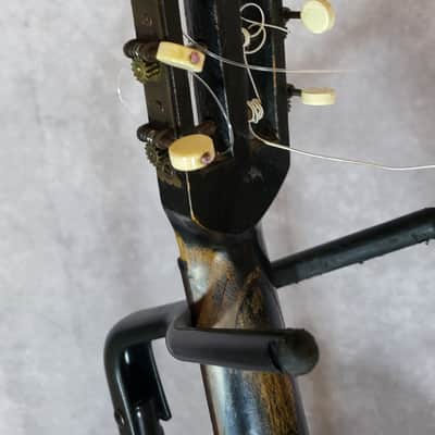 Beautiful 1920s Vogtland Parlor Guitar – One-Piece Maple Back image 9