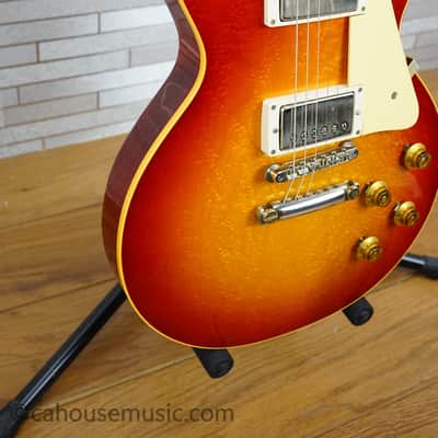 Gibson Custom Shop M2M Birdseye ’59 Les Paul Standard Reissue - Washed Cherry Sunburst image 8