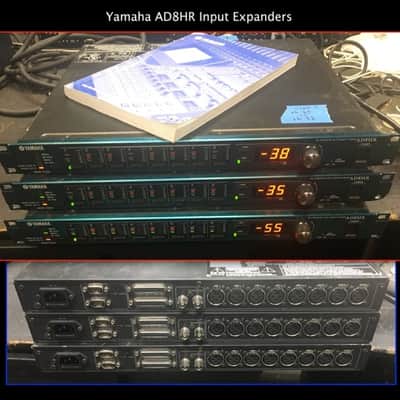 Yamaha DM2000 Mixer + 3 Yamaha AD8HR Input Expanders / Includes Cables and Meter Bridge image 5