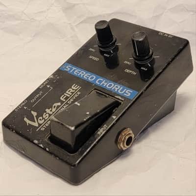 RARE 1980's Vesta Fire Stereo Chorus Guitar Pedal! image 3