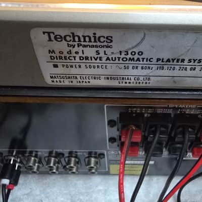 Technics SL-1300 Direct Drive Automatic Player System Turntable 1974 - 1978 - Silver image 15