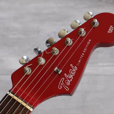 1986 Tokai Japan TST36H Contemporary Stratocaster (Candy Apple Red) image 2