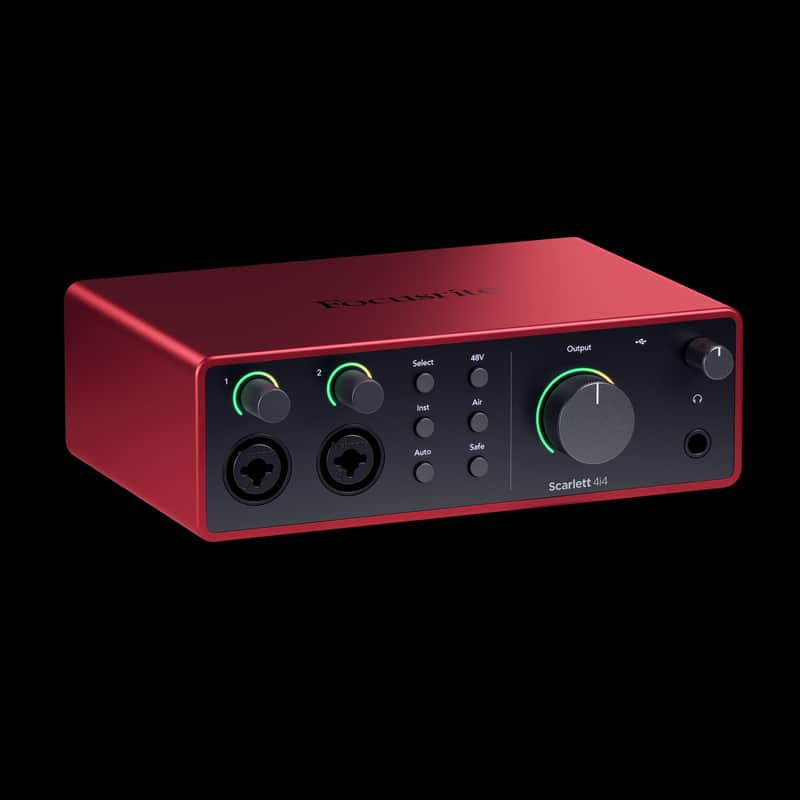 Focusrite Scarlett 4i4 4th Gen USB Audio Interface image 1