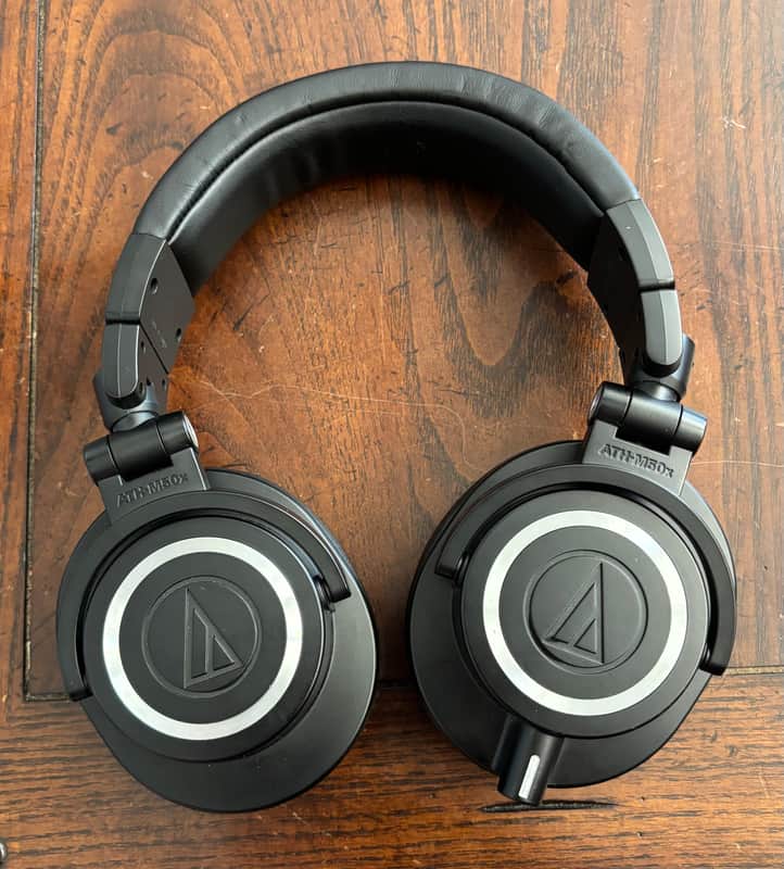 Audio-Technica ATH M50x 2010s - Black image 1