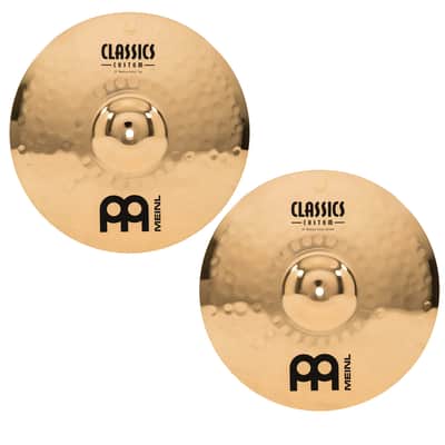 Meinl Cymbals CC15MH-B Classics Custom 15-Inch Brilliant Medium Hi Hat (VIDEO) image 2